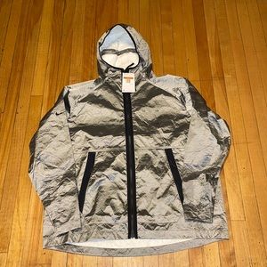 NWT Nike Men's Sportswear Tech Pack Woven Jacket Silver CU3758-095